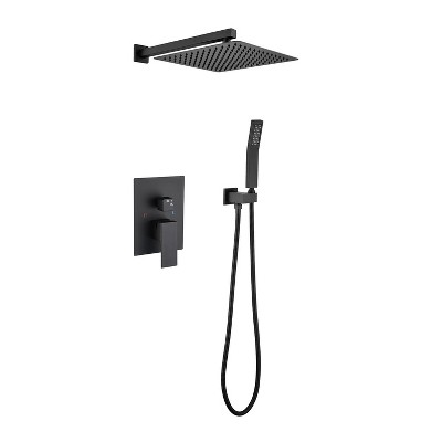 ONWITH 12" Rain Shower Head Systems Wall Mounted
