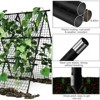 Garden Arch Trellis for Climbing Plants Outdoor Garden Arch Arbor Tunnel Trelli Metal Frame Trelli Support Vegetables Trellis for Raised Bed, 4x4FT - 4 of 4