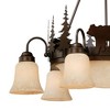 Vaxcel Bozeman 9 - Light Chandelier in  Burnished Bronze - 3 of 4