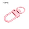 Unique Bargains DIY Craft Key Organization Lobster Claw Lanyard Swivel Clasps 1.3" x 0.51" 16 Pcs - 3 of 4