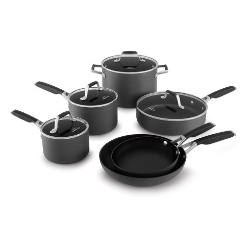 Select By Calphalon 10pc Hard Anodized Non Stick Cookware Set Target