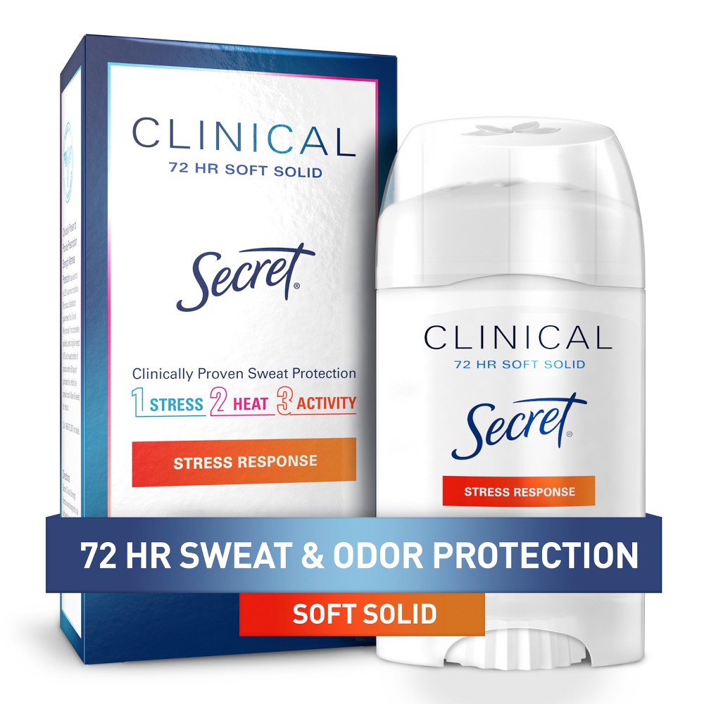 UPC 037000850519 product image for Secret Clinical Strength Stress Response Soft Solid Antiperspirant & Deodorant f | upcitemdb.com