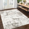 Washable Modern Abstract Large Living Room Rugs, Soft Washable Non Slip Bedroom Carpet for Home Office - 4 of 4