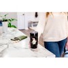 Elanze Designs Stay Spooky Flower Ghost�Halloween Wrap-Around Design 20 Ounce Stainless Steel On-The-Go Coffee Mug, Thermal Travel Tumbler with Leak - 4 of 4