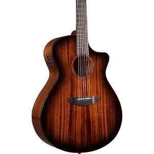 Breedlove Organic Wildwood Pro CE All-African Mahogany Concerto Acoustic-Electric Guitar Suede - 1 of 4