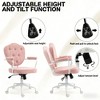 Racxily Tufted Office Chair, Adjustable Height with Plush Comfort for Home Office - 4 of 4