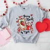 Berry Much My Type Strawberry - Women's Graphic Sweatshirt - 2 of 4