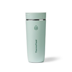 ThermoFlask Insulated Stainless Steel Coffee Travel Mug with Sip-N-Lok Lid - 1 of 4