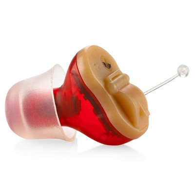 MEDca Premium Digital Hearing Aids for Seniors, Invisible in Canal (CIC) In, Ear Mini Sound Enhancer Set, Near, Invisible, Noise Cancelling