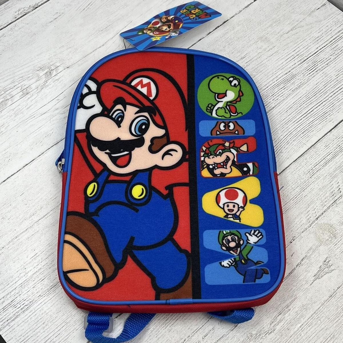 Super Mario Brothers 16" Backpack for boys and girls ages 3+ - thumbnail 2