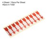 Unique Bargains Industrial Work Inspection Indicator Long Arrow Self-Adhesive Labels 2.6" x 0.8" Red - 3 of 4