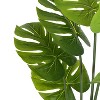 PAGED Artificial Monstera Tree, Artificial Tree Decorative Faux Plants Indoor with Wood Trunk, Home and Office Decoration - 4 of 4