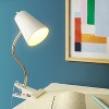 Clip Table Lamp White (Includes LED Light Bulb) - Room Essentials™ - 2 of 4