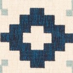 ivory/blue
