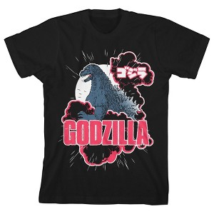 Classic Godzilla Youth Black Graphic Tee - 1 of 1