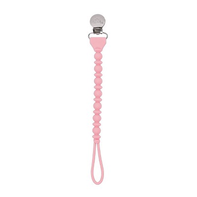 Itzy Ritzy Sweetie Beaded Strap Pacifier Clip