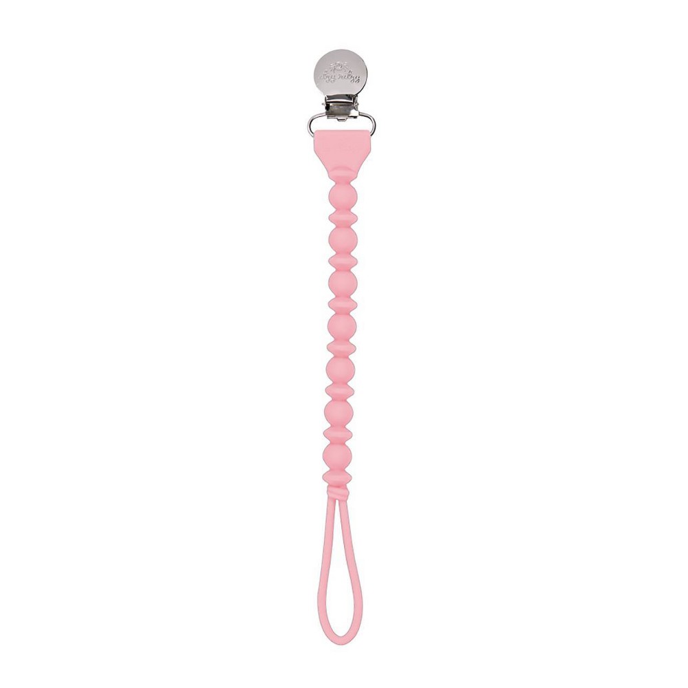 Photos - Other for Feeding Itzy Ritzy Sweetie Beaded Strap Pacifier Clip - Pink 