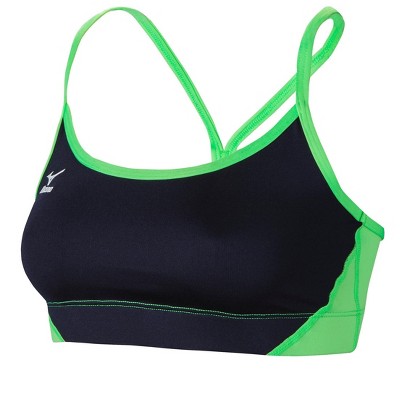 Mizuno Women's Hybrid Sports Bra Top Womens Size Large In Color Navy ...
