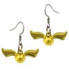 Harry Potter Costume Quidditch Golden Snitch Earrings Cosplay Accessories - 2 of 4