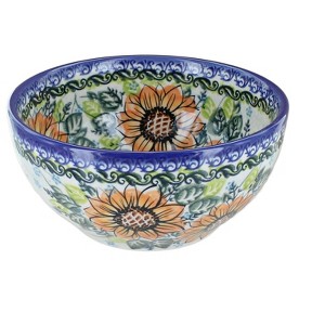Blue Rose Polish Pottery Vena Cereal Bowl - 1 of 1