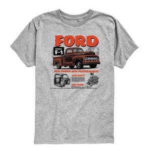 Boys' - Ford - 52 F1 Truck Short Sleeve Graphic T-Shirt - 1 of 4