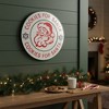 Cookies for Santa Iron Wall Sign 18.25 in Height Round Christmas Decor by Melrose - 2 of 3