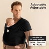 KeaBabies Original Baby Wraps Carrier, Baby Sling Carrier, Stretchy Infant Carrier for Newborn, Toddler - 4 of 4