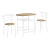 3-Piece Dining Set with Kitchen Table and 2 Chairs - 2 of 4