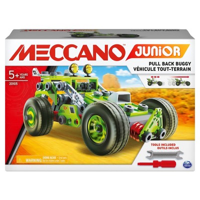 Erector by Meccano Discovery  Pull-Back Buggy STEAM Model Building Kit