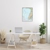Stupell Industries Cape May New Jersey Nautical Map Traditional Cartography Black Framed Giclee Art - 2 of 4
