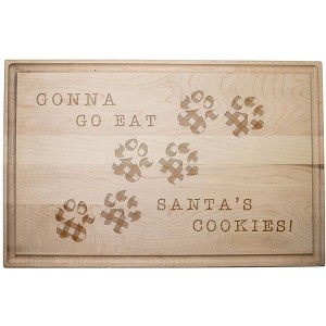 Creative Products Gonna Go Eat Santa's Cookies 17 x 11 Maple Cutting Board - 1 of 1