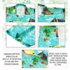 LA LEELA Men's Hawaiian Shirts Short Sleeve Button Down Shirt Mens Vacation Shirts Summer Casual Shirts for Men Funny - 3 of 4