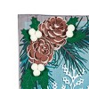 Evergreen Garden Flag Winter Wishes Snowflake  Double Sided Indoor Outdoor Decor 18" x 12.5" - 3 of 3