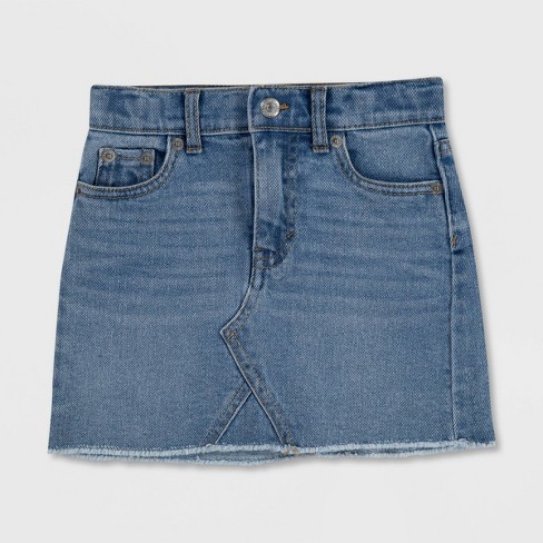 Levi's® Girls' High-rise Denim Skirt - Light Wash 6x : Target