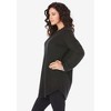 Roaman's Women's Plus Size High Pile Fleece Fleece Tunic - image 4 of 4