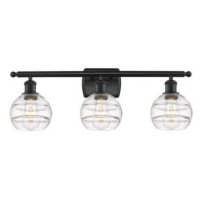 Rochester - 3 Light Bath Vanity In Industrial Style-8.88 Inches Tall and 25.88 Inches Wide