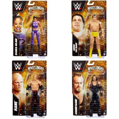 WWE Series WrestleMania 39 Complete Set of 4 Action Figures