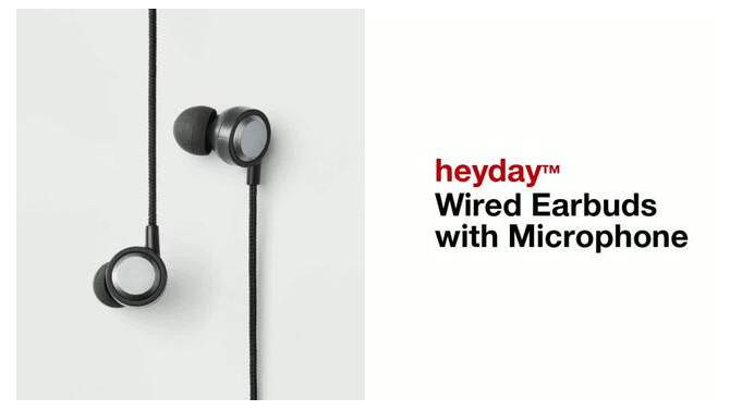Wired Earbuds with Microphone - heyday™, 2 of 5, play video