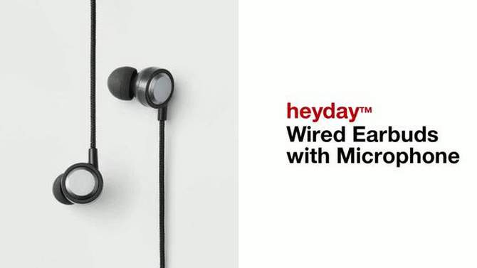 Wired Earbuds with Microphone - heyday™, 2 of 5, play video