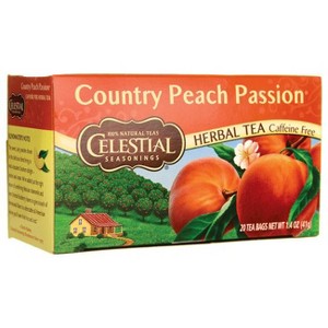 Celestial Seasonings Herbal Tea Country Peach Passion - Caffeine Free. - 1 of 1