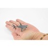 Great White Shark, Rubber Fish, Hand Painted, Realistic Toy Figure, Diorama Model, Replica, Kids, Educational, Gift,       3 Inches.     CH449 BB114 - 2 of 4