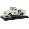 1958 GMC Stepside Truck Light Beige with Green Top "Quaker State" Ltd Ed to 6650 pieces 1/24 Diecast Model Car by M2 Machines - 2 of 3