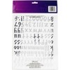 Sticko Alphabet Stickers - Silver Foil, 196pcs - 3 of 3