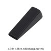 Unique Bargains Door Stop Under-Door Installation Striped Zinc Alloy Rubber 4.72"x1.26"x1.18" 1 Pc - 3 of 4