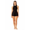 Coppersuit Women's Solid Athletic Swim Dress - 3 of 4