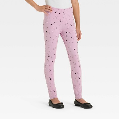 Girls' Halloween Leggings - Cat & Jack™ Purple