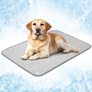 PetAmi Waterproof Cooling Blanket Mat for Dog Cat Pet, Anti Slip Indoor Cool Pad, Q-MAX Sofa Couch Bed Crate Cover - 1 of 4