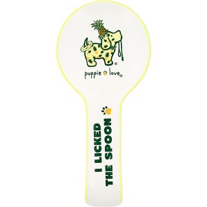 Pavilion Gift Company - Pineapple - Licked - 9.25" Spoon Rest - Spoon Rests - 1 of 4