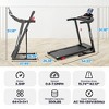 Treadmill for Home, Portable Folding Electric Exercise Treadmill with Adjustable Incline, APP Control, 64 Programs, 300 lb Capacity, 7.5MPH - 4 of 4