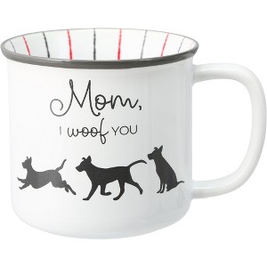 Pavilion Gift Company - Woof You - 18 oz Mug - Drinkware - 1 of 4